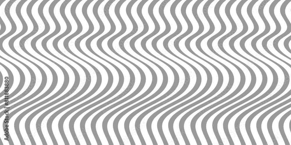Obraz premium Abstract geometric diagonal fabric waves seamless pattern. gray colour background.