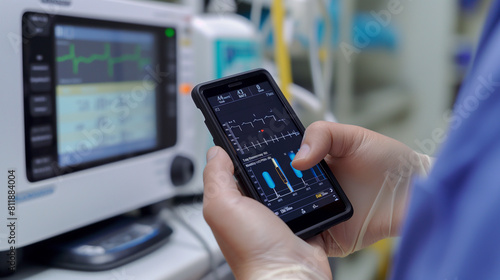 A diagnostic device no larger than a smartphone performs a battery of tests in minutes, delivering instant results and empowering healthcare providers with the information they nee photo