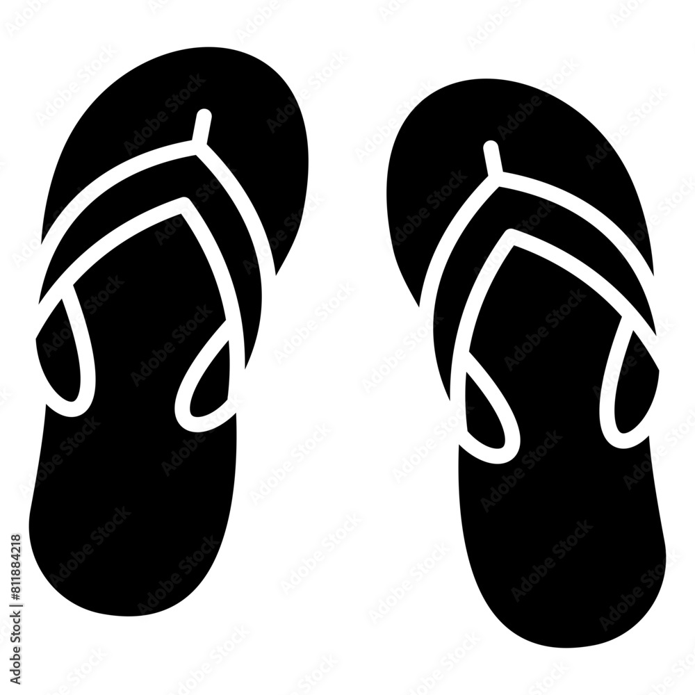Flip Flops Icon Element For Design Flip Flops Icon Element For Design
