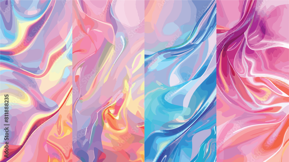 Bundle of vertical holographic backgrounds