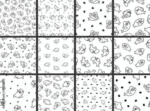 Photography Funny kawaii ocean shark