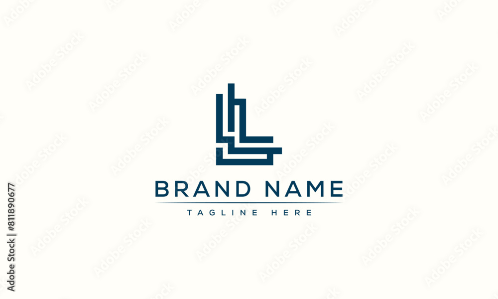 Logo design letter L . Elegant modern. Vector template. Logo design letter L . Elegant modern. Vector template.
