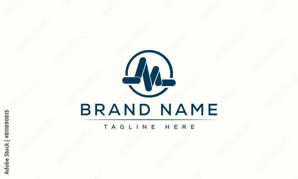 Logo design letter M . Elegant modern. Vector template. Logo design letter M . Elegant modern. Vector template.