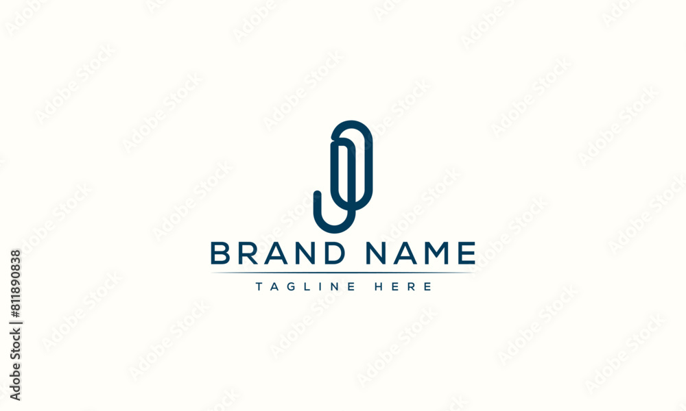 Logo design letter JO . Elegant modern. Vector template. Logo design letter JO . Elegant modern. Vector template.