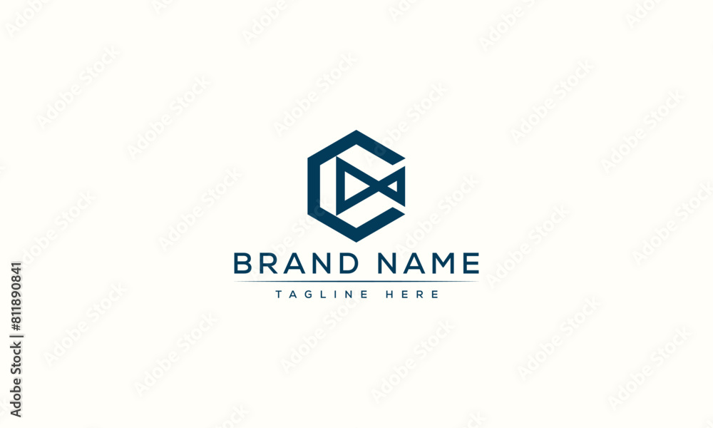 Logo design letter CX . Elegant modern. Vector template. Logo design letter CX . Elegant modern. Vector template.
