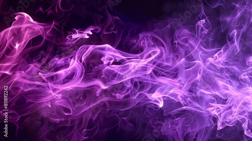 Purple grudge flame background.