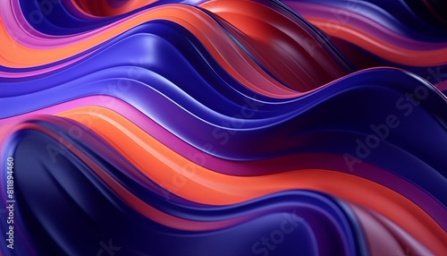 Beautiful abstract colorful 3d wavy background, Modern abstract background with colorful