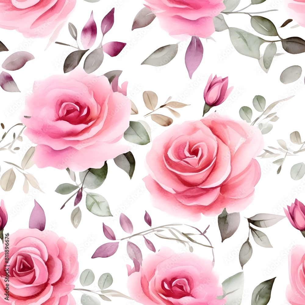 seamless Vintage floral pattern