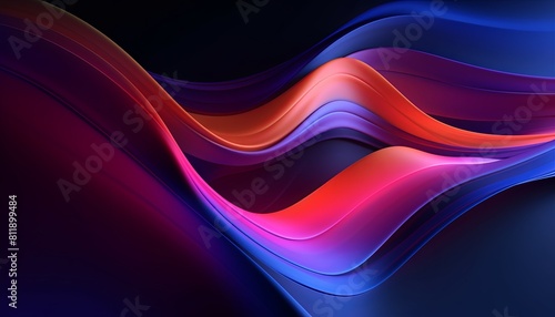  Beautiful abstract colorful 3d wavy background, Modern abstract background with colorful