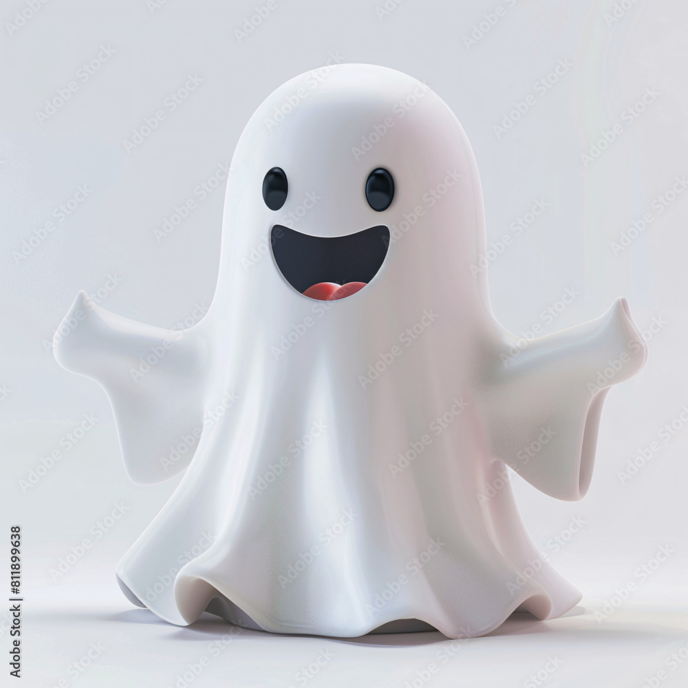Ghost character. Halloween scary ghostly monster, dead boo spook and cute funny boohoo spooky fly anima or horror curious devil phantom costume isolated cartoon. Ghost character. Halloween scary ghostly monster, dead boo spook and cute funny boohoo spooky fly anima or horror curious devil phantom costume isolated cartoon.