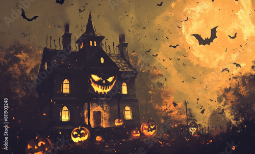 Creepy Halloween Poster