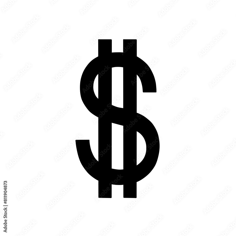 US Dollar symbol Icons illustration US Dollar symbol Icons illustration