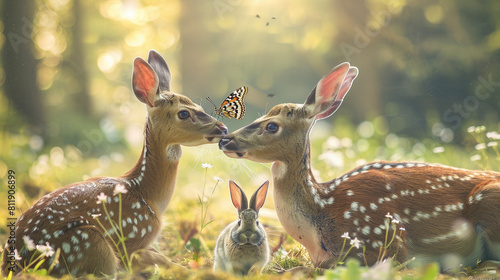 Serendipitous Bonds  The Unspoken Harmony of Inter-Species Kinship