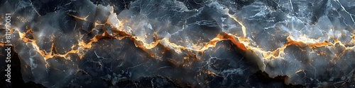 Dramatic Veined Marble Backdrop with Golden Highlights - Luxurious and Enigmatic Textured Surface for Elegant Designs photo