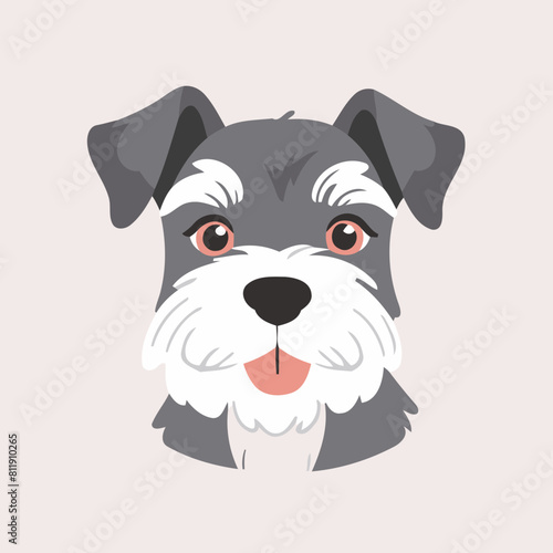 Cute vector illustration of a Dog for children book
