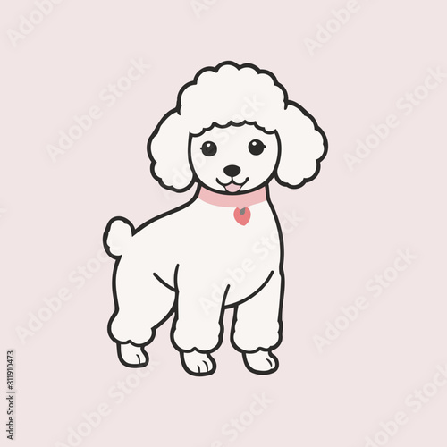 Vector illustration of a playful Dog for preschoolers' storytime