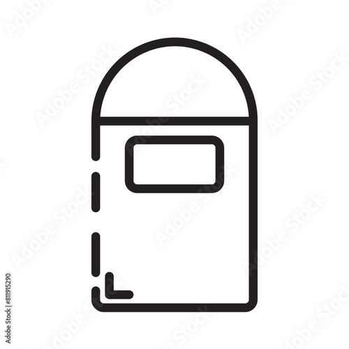 Cosmetic Protect Rollon Line Icon