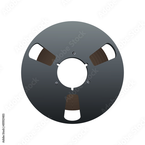 vintage tape reel for tape recorder