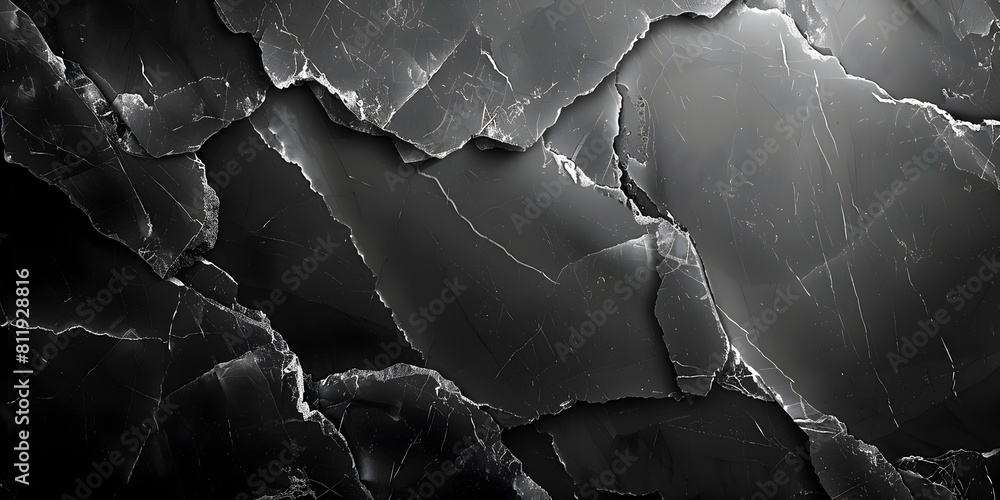 Obraz premium Dramatic Cracked Marble Backdrop for Premium Designs and Visuals