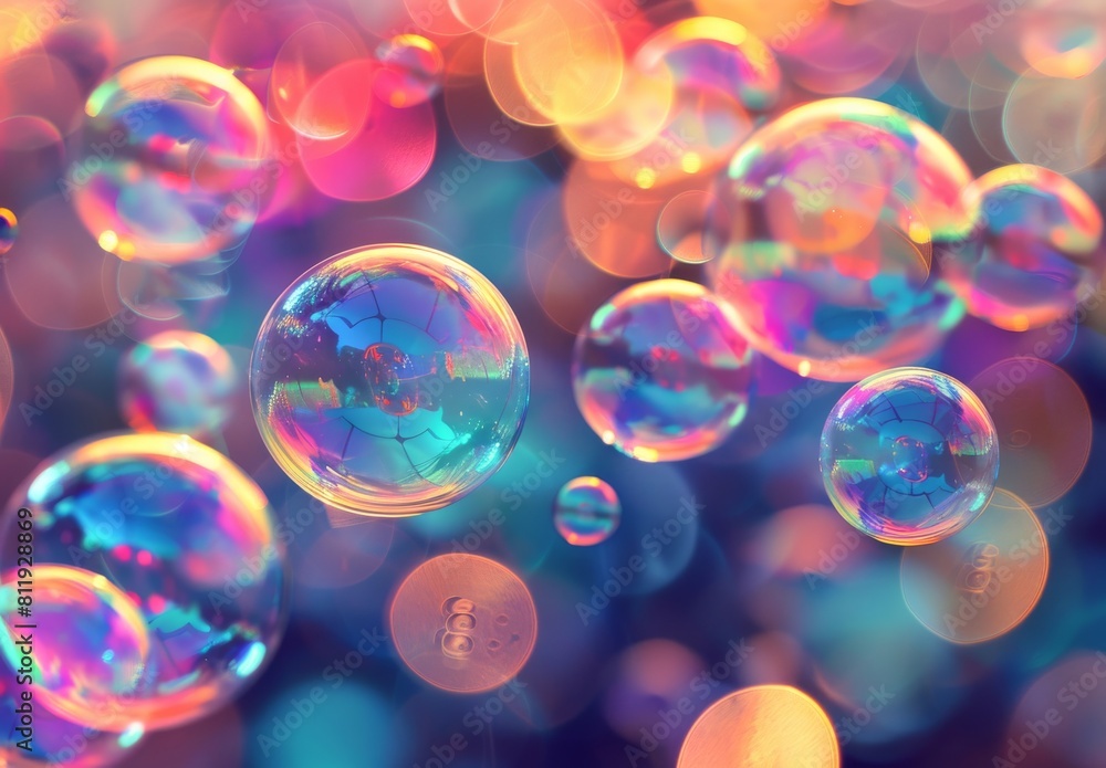 Digital Network connects via speaking bubble for conference communication Digital Network connects via speaking bubble for conference communication