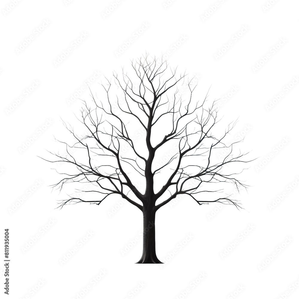 tree isolated on white background tree isolated on white background