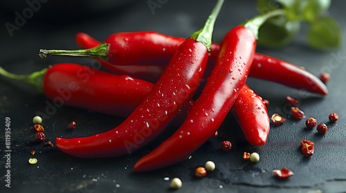 red hot chili pepper © Panyamethi