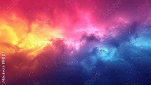 Rich Colorful Gradient Background with a Smooth Blend