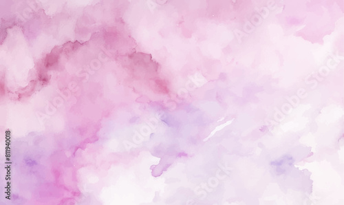 Colorful Abstract Watercolor Painting With Brush Texture Background, Pink watercolor © Watercol