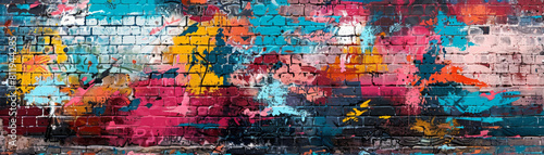 Create your own vibrant urban mural using AI-generated designs and patterns.