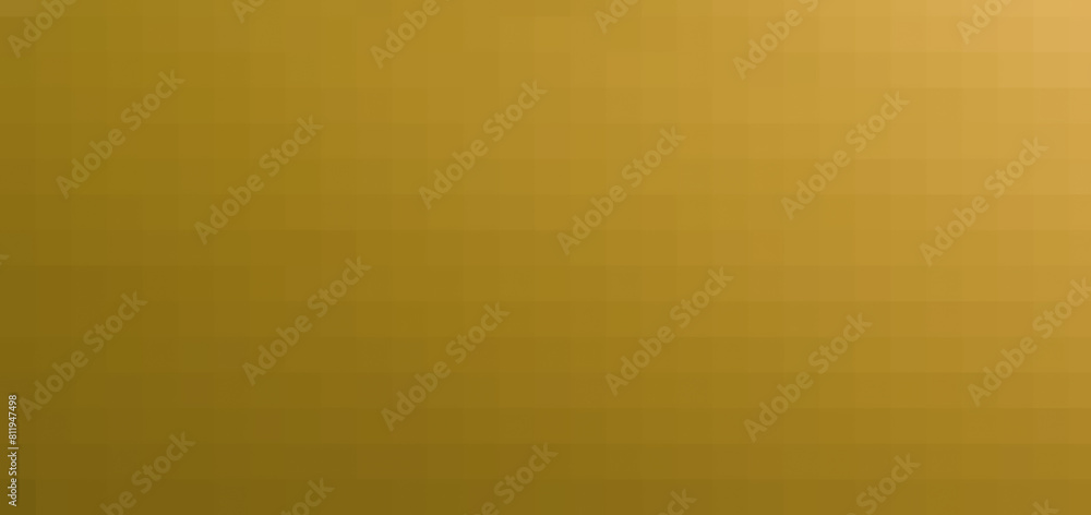 Fototapeta premium yellow shades golden gradeint pixel grid pattern monochrome abstract background 