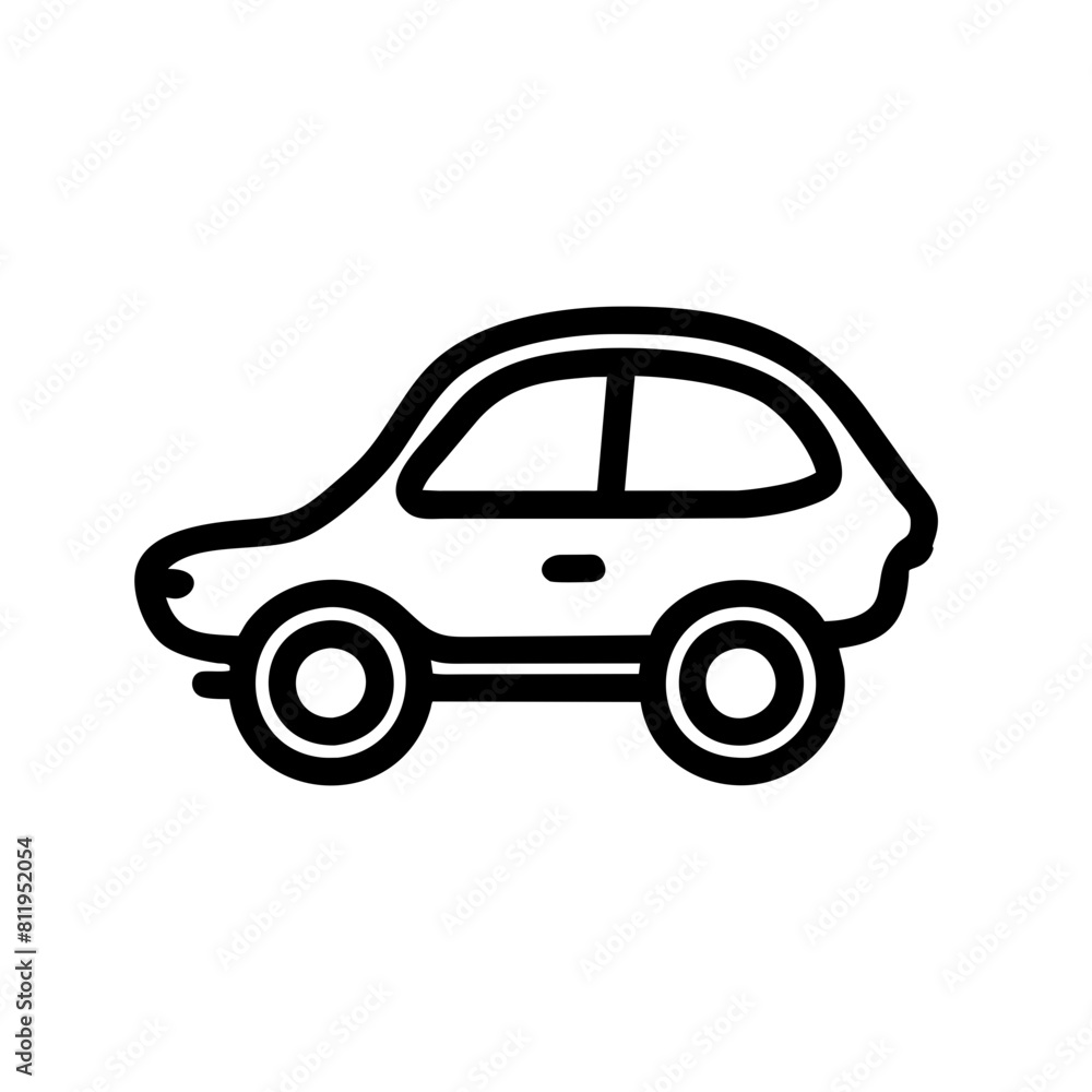 Car Outline Icon Car Outline Icon