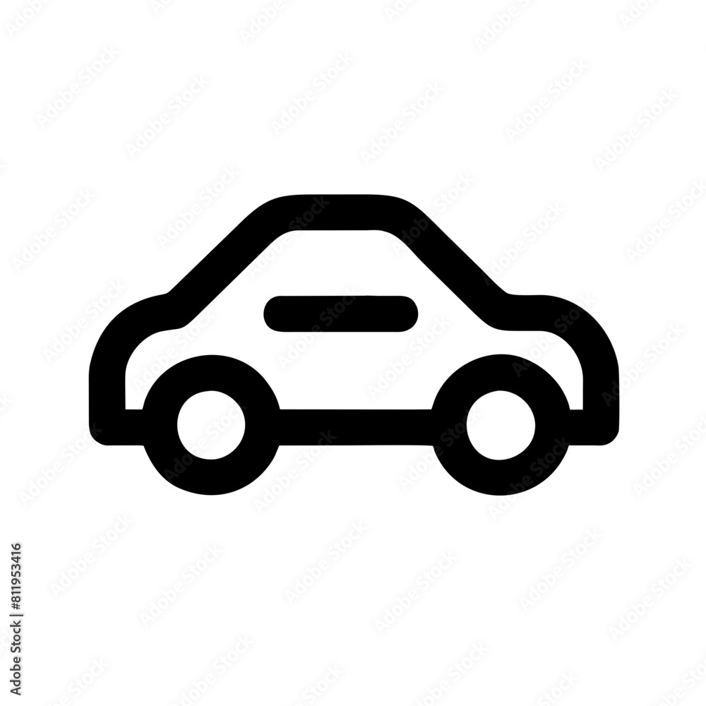 Car Outline Icon Car Outline Icon