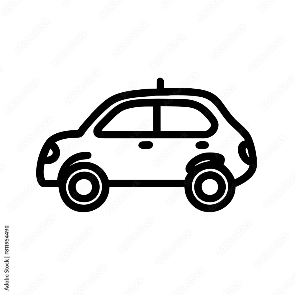 Car Outline Icon Car Outline Icon