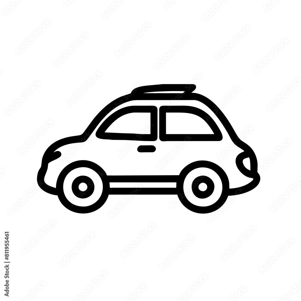 Car Outline Icon Car Outline Icon