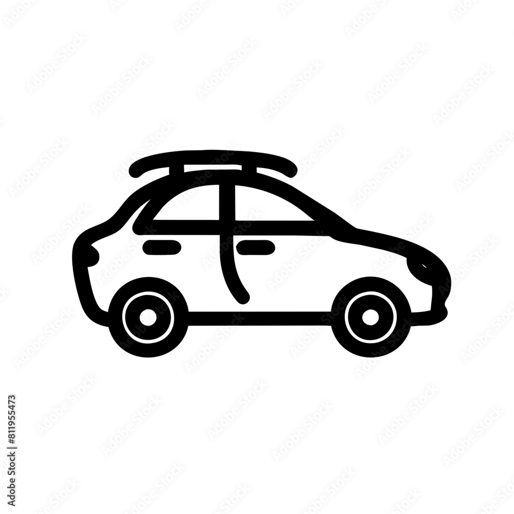 Car Outline Icon Car Outline Icon