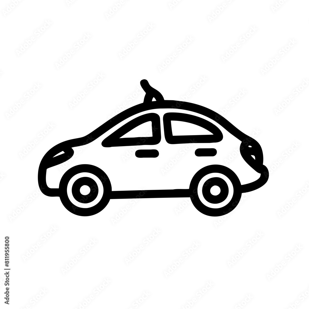 Car Outline Icon Car Outline Icon