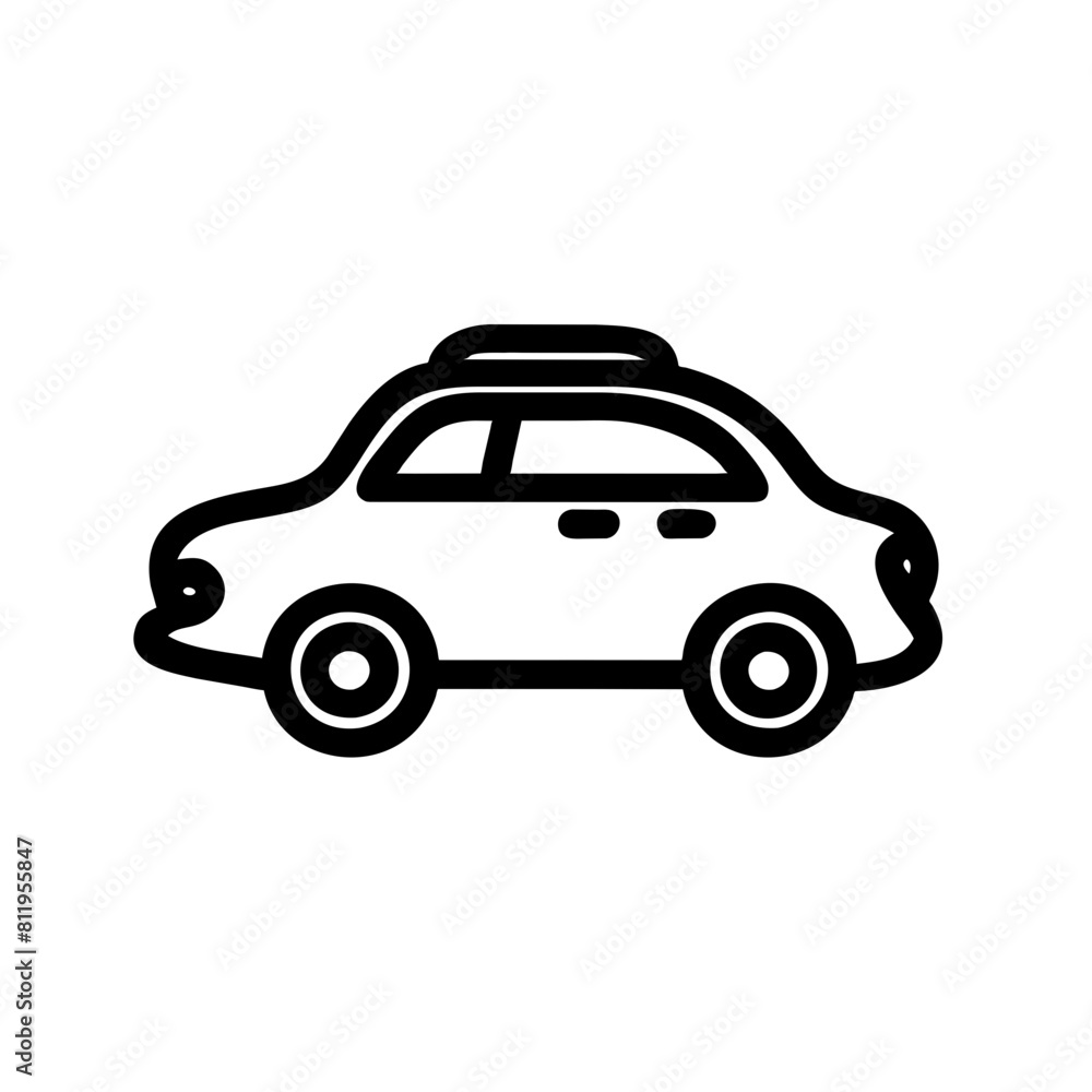 Car Outline Icon Car Outline Icon
