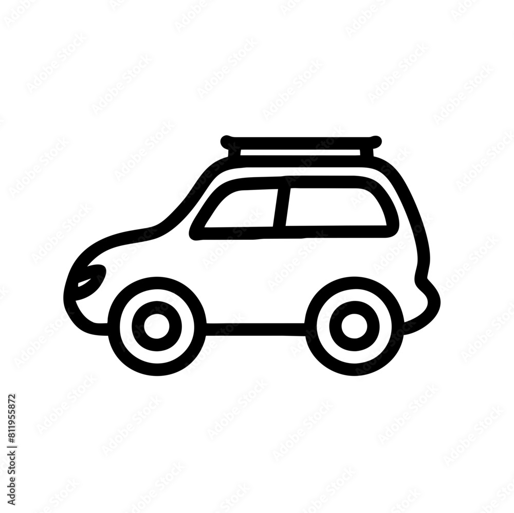 Car Outline Icon Car Outline Icon