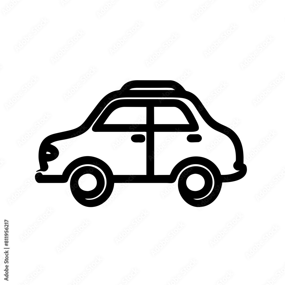 Car Outline Icon Car Outline Icon