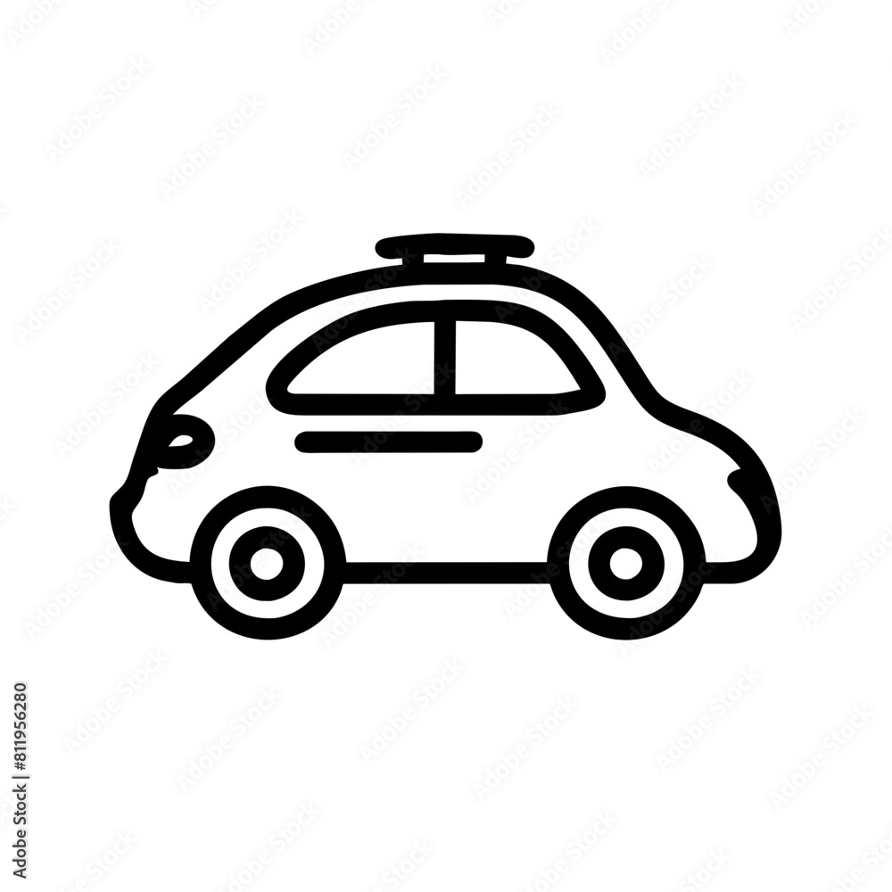 Car Outline Icon Car Outline Icon