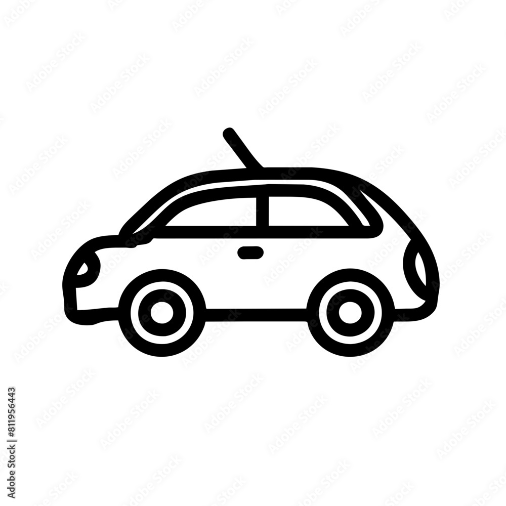 Car Outline Icon Car Outline Icon