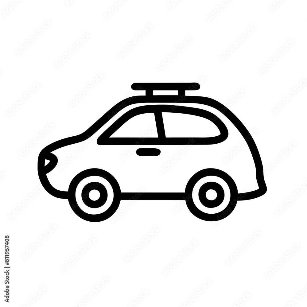 Car Outline Icon Car Outline Icon