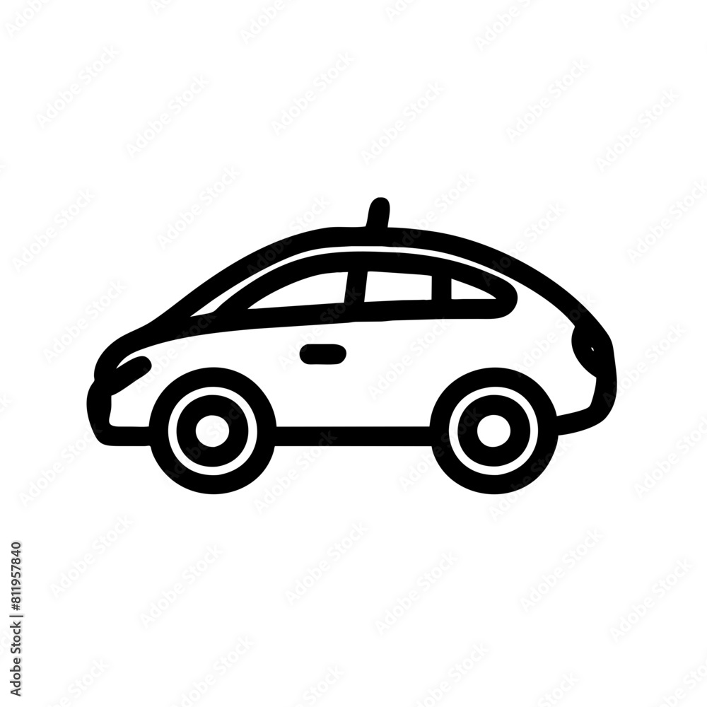 Car Outline Icon Car Outline Icon