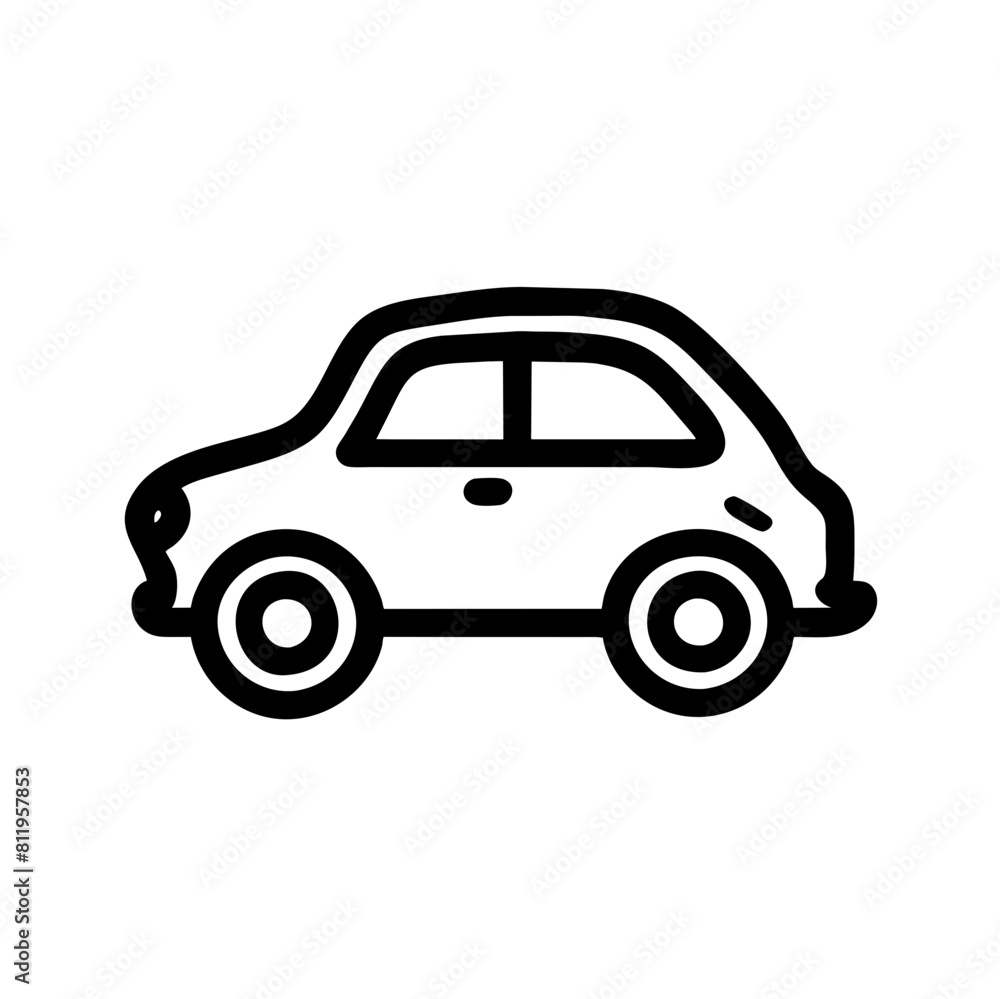Car Outline Icon Car Outline Icon