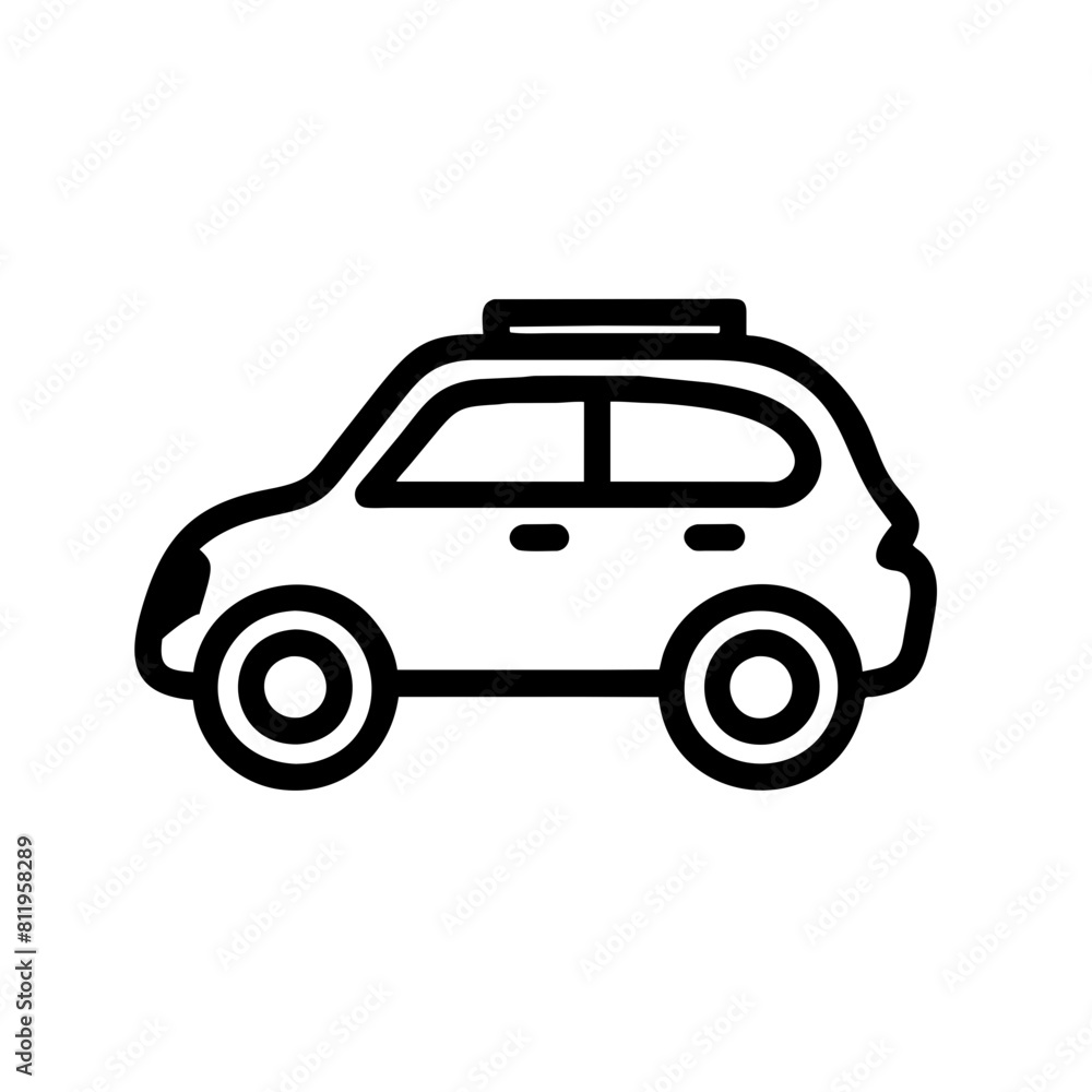 Car Outline Icon Car Outline Icon
