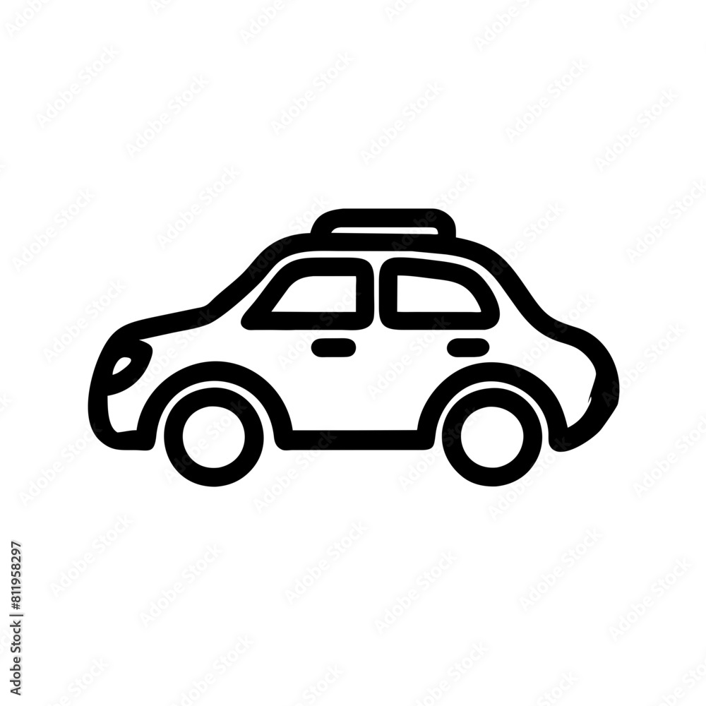 Car Outline Icon Car Outline Icon
