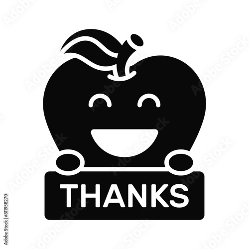Grab this carefully crafted icon of thanks emoji, ready for premium use