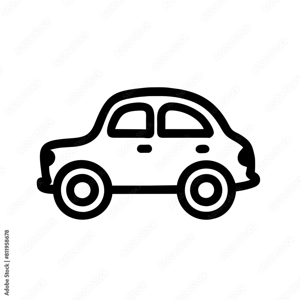 Car Outline Icon Car Outline Icon