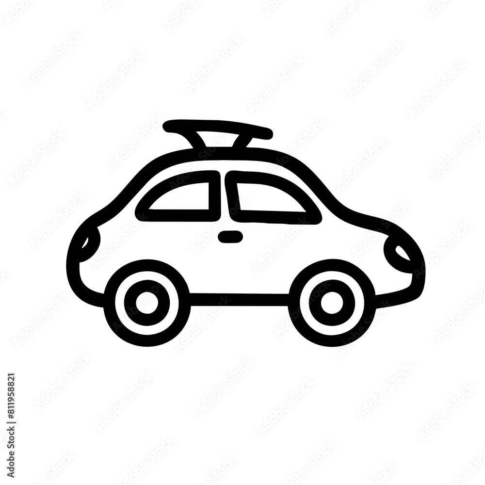 Car Outline Icon Car Outline Icon