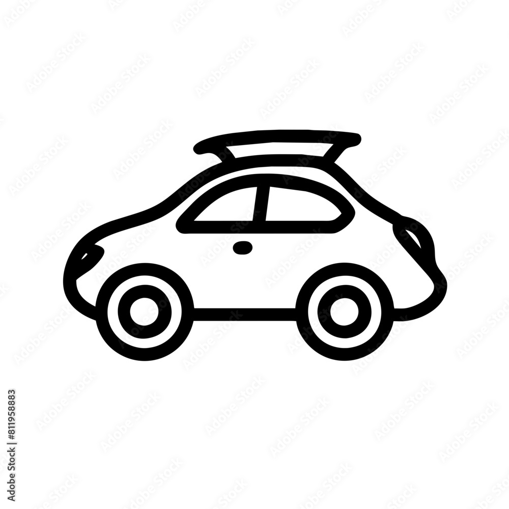 Car Outline Icon Car Outline Icon